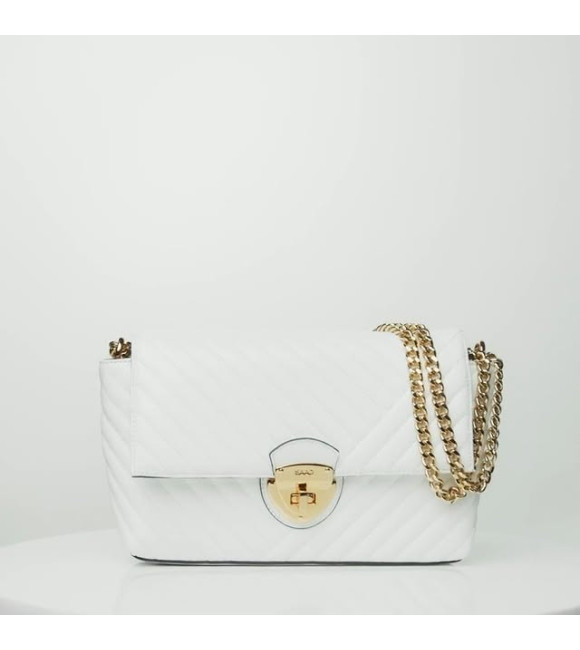 Bolsa Bordada em Couro