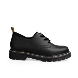 Mocassim 1320 Couro Preto