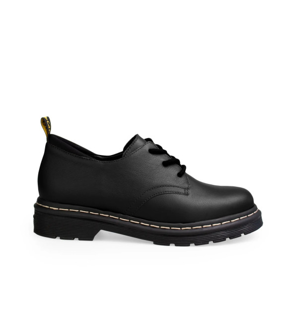 Mocassim 1320 Couro Preto