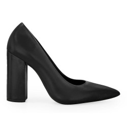 Scarpin Liane 1812 Couro Preto